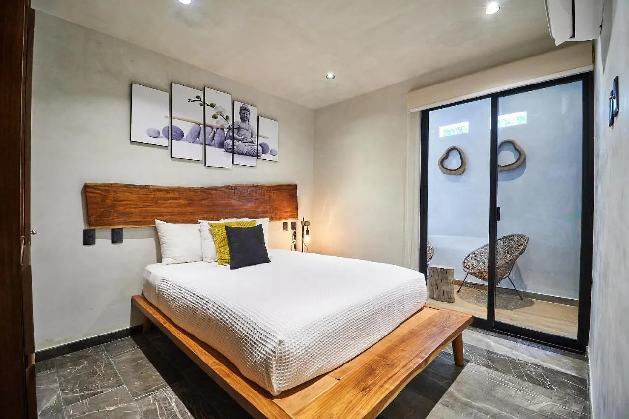 Elegant Trendy Apartment In Tulum With Infinity Pool, Breathtaking Jungle View & Bottle Of Wine Per Stay