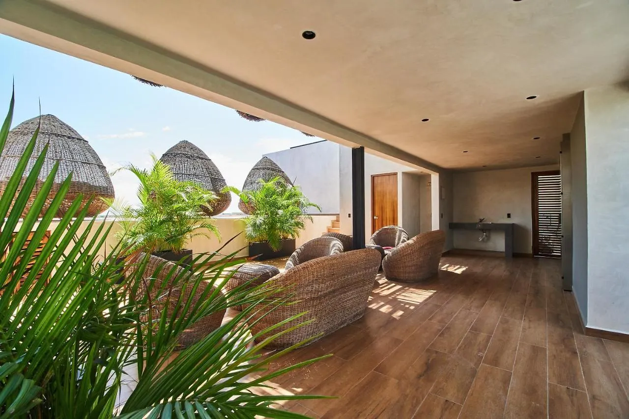 Elegant Trendy Apartment In Tulum With Infinity Pool, Breathtaking Jungle View & Bottle Of Wine Per Stay Mexico